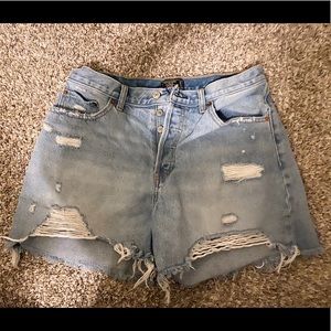 High Rise Abercrombie & Fitch shorts